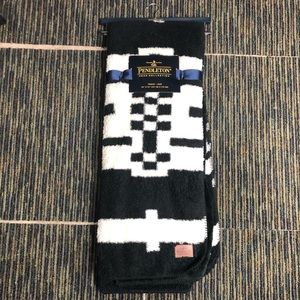 Pendleton Cream Black Sherpa Fleece Aztec Southwes